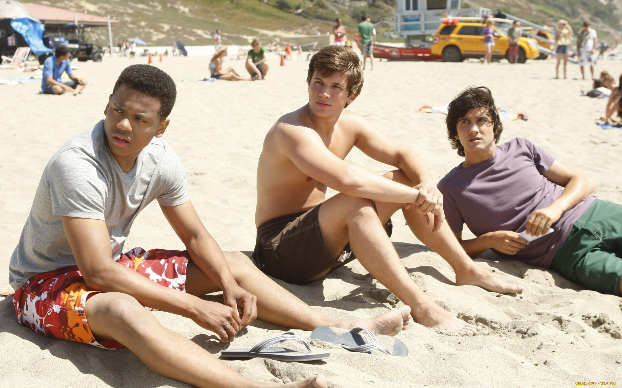 Беверли Хиллз 90210 на пляже